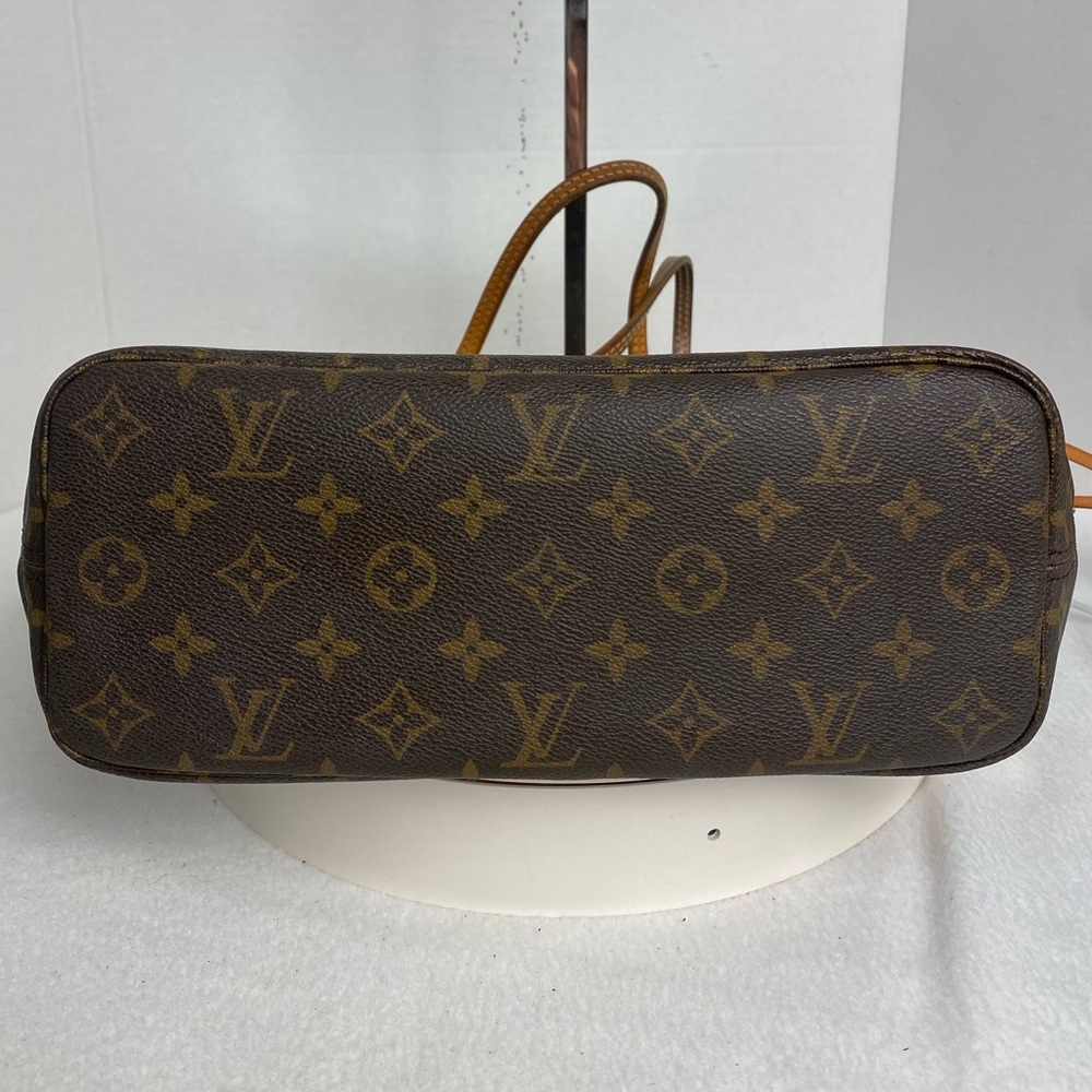 💯 Louis Vuitton MONOGRAM PM NEVERFULL TOTE SHOULDER BAG - Picture 8 of 16